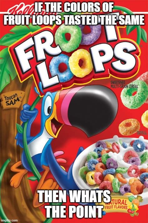 froot loop meme